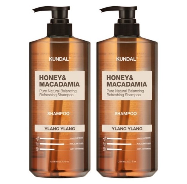 ハニーアンドマカダミアネイチャー シャンプーイランイランの香り1058ml*2個