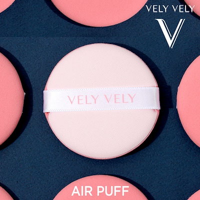 【VELY VELY 公式】 ツヤ肌 クッションパフ 5枚入り air ...のサムネイル