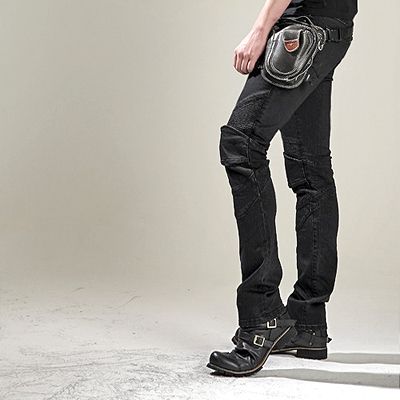 ROUGH&ROAD ラフアンドロード UBモトパンツFEATHERBED ブラック / 36サイズ UB0002BK36