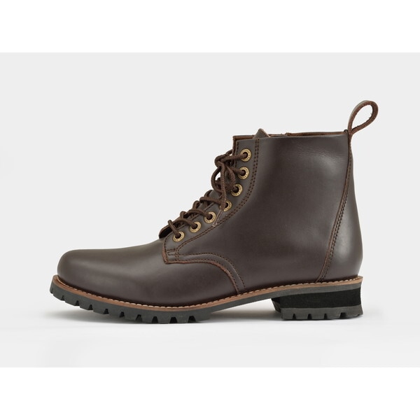 D17137 HBS-003 ショートブーツ ダークブラウン 28.0cm