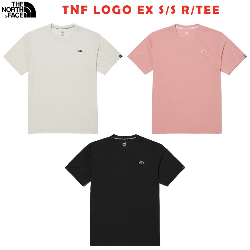 韓国正規品保証 関税負担なし NT7UN26A TNF LOGO EX S/S R/TEEデイリー 基本 着装 男子 女子 人気 韓国 ファッション 男女共用 アウトドア