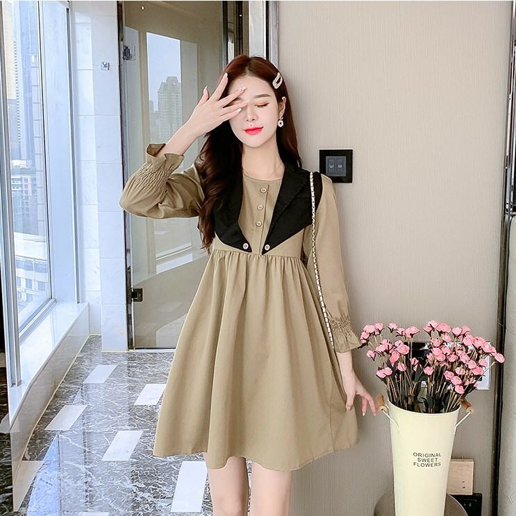 ワンピース ミニ ミニ丈 ショート ショート丈 長袖 襟付き かわいい 大人可愛い きれいめ シンプル カジュアル 大人 上品 おしゃれ お洒落 大人可愛い 大人女子 ラブリー キュート ガーリー