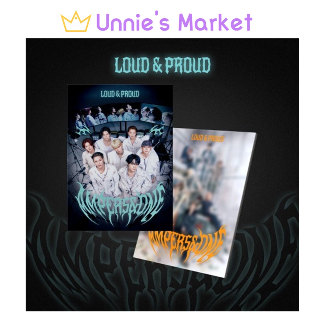 [SET] AMPERS&ONE [LOUD & PROUD] (CD) 3rd Mini Album