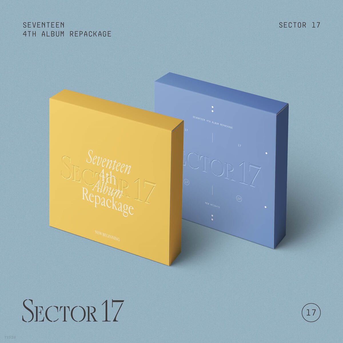[2種セット] セブンティーン -SEVENTEEN 4th Album Repackage SECTOR 17 (NEW HEIGHTS Ver.+ NEW BEGINNING Ver.)