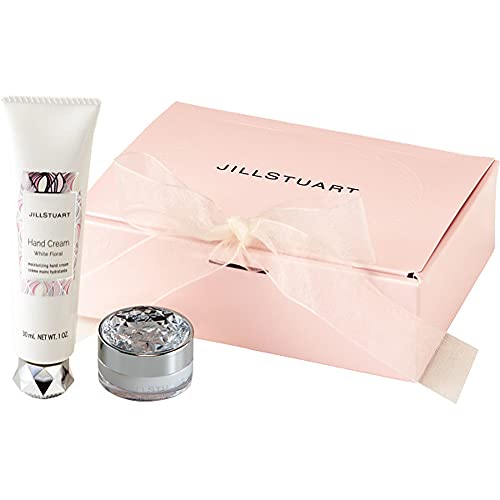 ジルスチュアート ジル スチュアート (JILL STUART) リップバーム・ ハンドクリーム セット お祝い プレゼント 誕生日 クリスマス (ギフトBOX入り 手提げ袋付)(J-53)