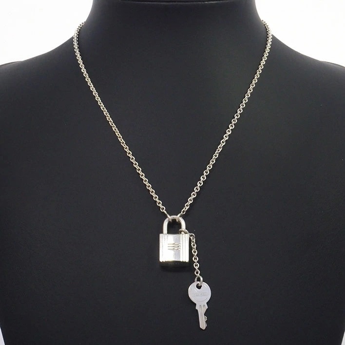 エルメス アミュレット パドロック 南京錠 シルバー925 【ネックレス】 30,420円