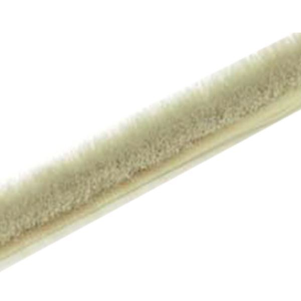 10パック入り モヘア#2500/隙間テープ パック入り/ベース幅:6mm ブラシ全高:6mm グレー 水上金属 DIY 日曜大工