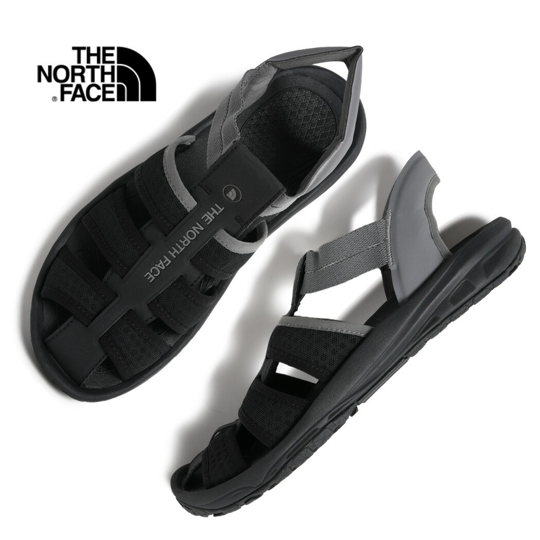 THE NORTH FACE ザ ノースフェイス STRATUM GLIDE ストレイタム グライド サンダル TNF BLACK SMOKED PEARL ( ブラック 黒 メンズ NF52550K