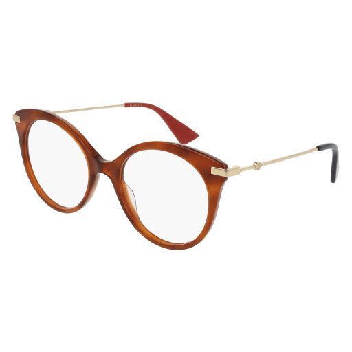GG0109O003 havana gold transpare 春夏2024 サングラス・メガネ レディース ia