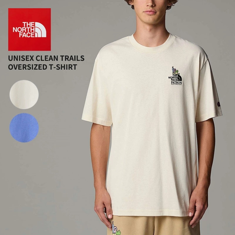 ザ・ノースフェイス ユニセックス 半袖Tシャツ THE NORTH FACE Unisex Clean Trails Oversized T-Shirt オーバーサイズ NF0A8C2T