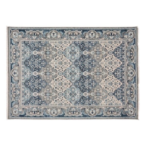 240624210 トルコ製 折り畳めるウィルトンラグ RAKKAS グレイズ 140×200 グレイズ メーカー直送