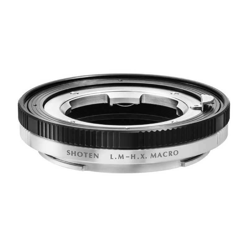 SHOTEN　マウントアダプター acro (ライカMマウントレンズ ハッセルブラッドXマウント変換) ヘリコイド付き ブラック　LM-HX M