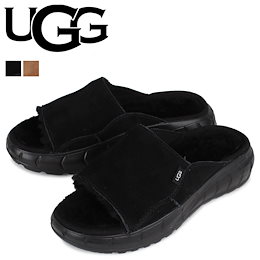 UGG アグ サンダル スライドサンダル ウエストサイダー レディース シープスキン WESTSIDER SLIDE ブラック ブラウン 黒 1118135