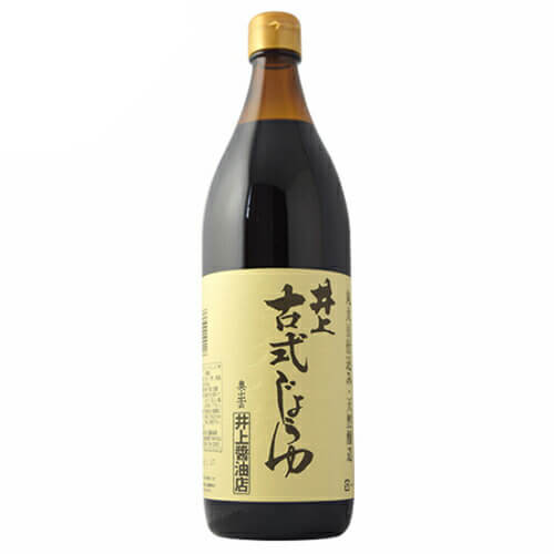 井上古式醤油 900ml 4本セット 5,049円