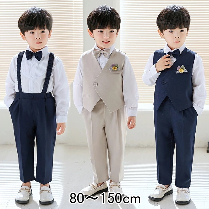 男の子 フォーマル 100cm フォーマル スーツ キッズスーツ 男の子 スーツ キッズ フォーマル リングボーイ ツイード ベビースーツ 子供スーツ 子供服 4点 5点 6点セット 発表会 卒業式