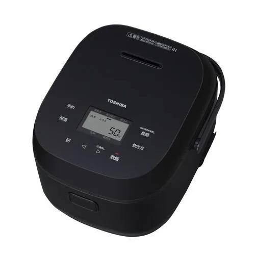 東芝 RC-10BHW(K) IH炊飯器 5.5合炊き ブラック 13,694円