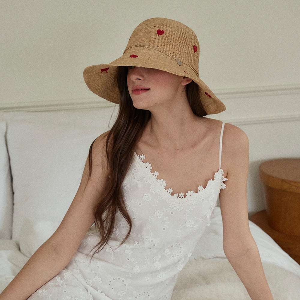 Qoo10 MARCHEN メルヘンハートラフィアフロッピー 無地