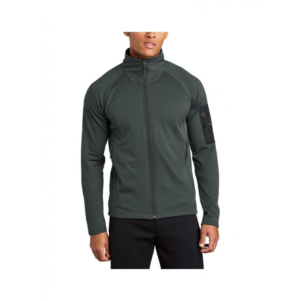 North Face メンズフリースジップアップロングスリーブ