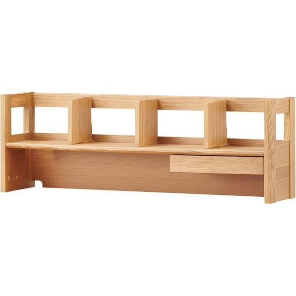 BEENO(ビーノ) 105cm幅デスクシェルフ BDA-063NS ナチュラルブラウン 22,961円