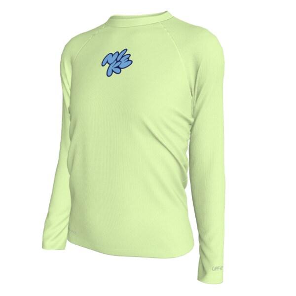 女児用バブルスクリプト長袖ハイドロガード NESSF744-740