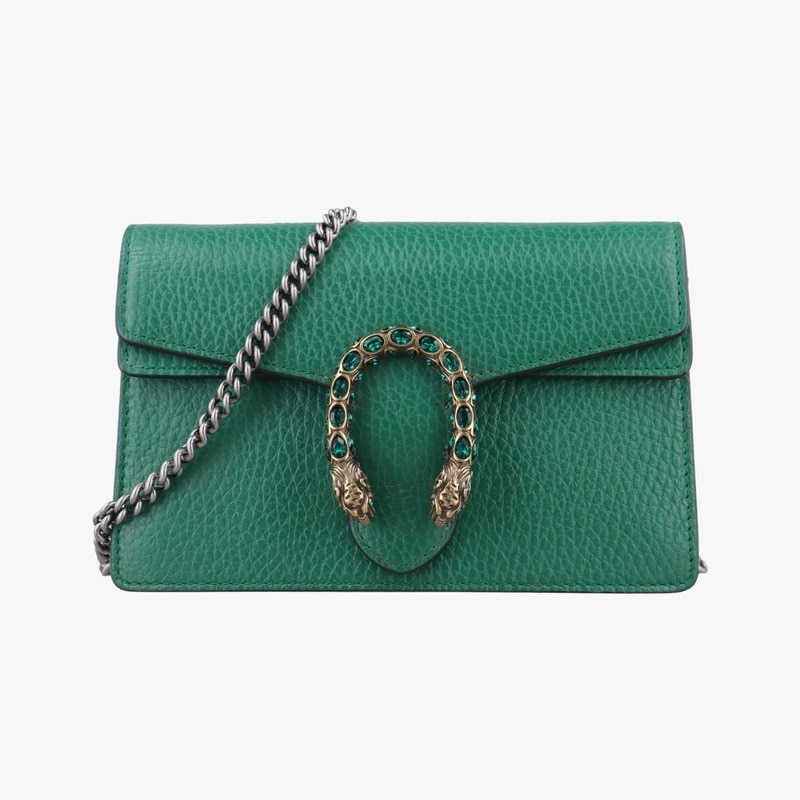 ディオニュソスグリーンレザー476432中古