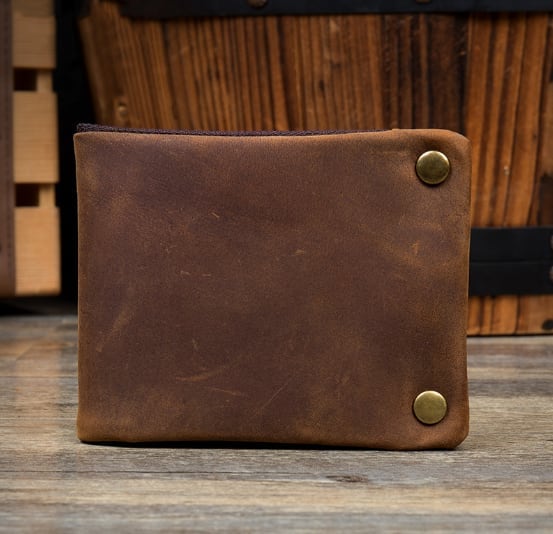 レトロ風 財布 ウォレット お財布 コインケース 小銭入れ カードケース IC 二つ折り財布 ふたつ折り財布 折りたたみ財布 革 レザー 牛革 多機能 大容量 多収納 人気 お洒落 おしゃれ bk03