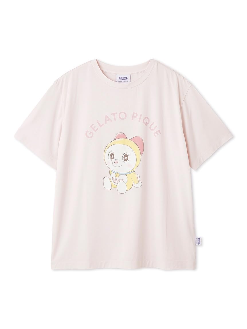 [ジェラート ピケ] ドラえもん【レディース】 ワンポイントTシャツ PWCT254202 ピンク Free Size