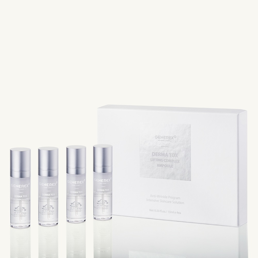 【ソウル大学の世界特許技術】ゼネレックス ダーマトックス　リフティング コンプレックス アンプル 15ml*4ea (EGF/FGF/ボツリヌス菌/エイジングコスメ)