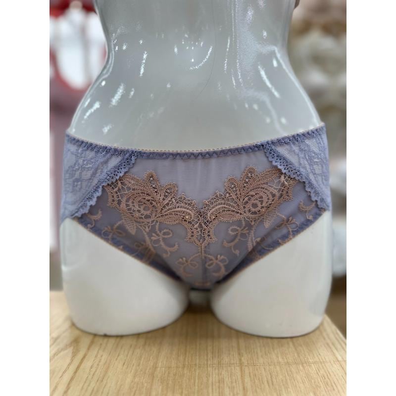 クチュールパッチ刺繍オールレースノーライン女性パンティー(MTB) BP984AL (スターフィールドCOEX)