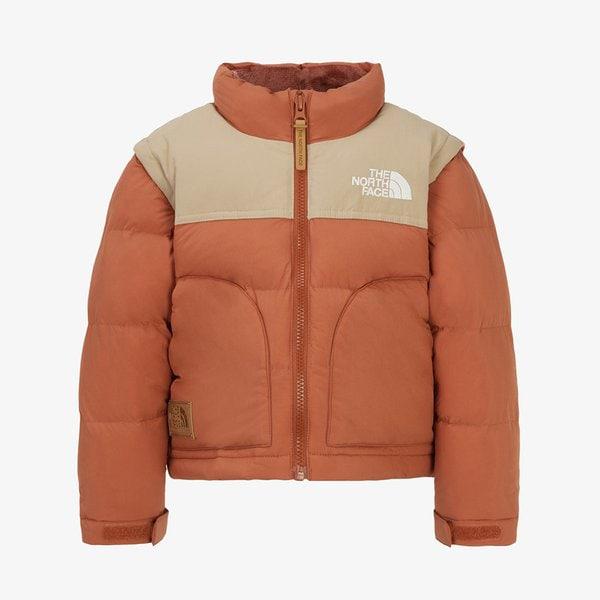 [キッズ公式] NJ3NR57U キッズ ペリオン 取り外し可能ジャケット DARK ORANGE