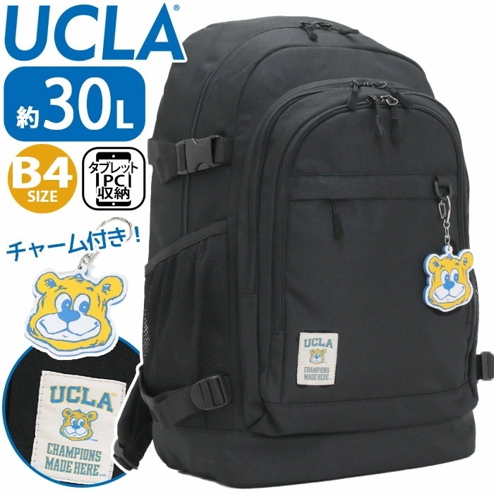 UCLA リュック ユーシーエルエー 2025 春夏 新作 レディース メンズ リュックサック 旅行 学校 スクール 学生 アメカジ A4 B4 30L 440-101