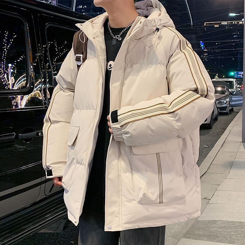 急速出荷2025INS大人気 新作 ファッション かっこいい フード付き 中綿ジャケット 学生 厚手 シンプル ダウンコート