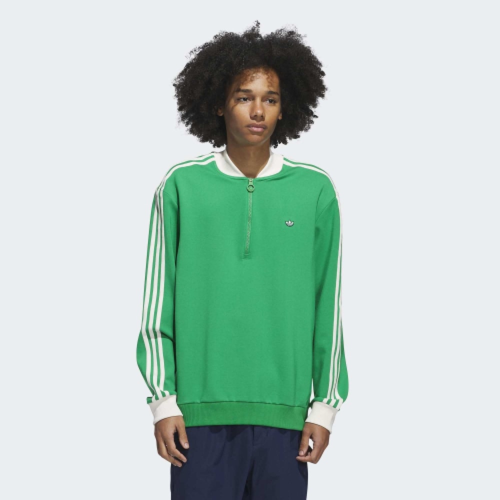 アディダスゴルフオリジナルス 3S クオータージップスウェットシャツ JP2061