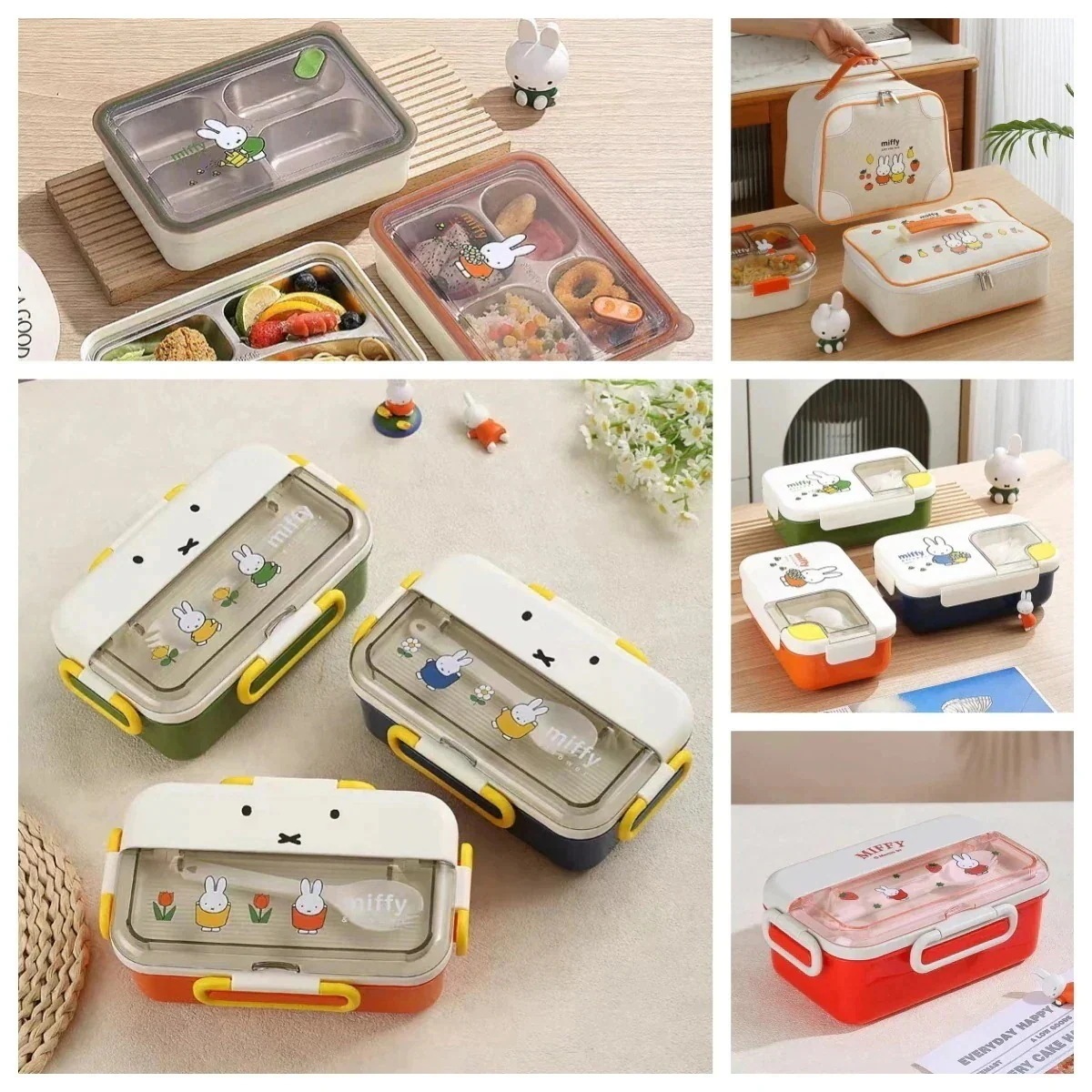 【10点セット】ミッフィーアンパンマン弁当箱高颜値大容量式かわいい間食食器果物箱弁当箱ランチバッグ 大容量 防水 お弁当 保温 保冷 エコバッグ お弁当袋 通勤 通学 ピクニック ミニト 19,779円