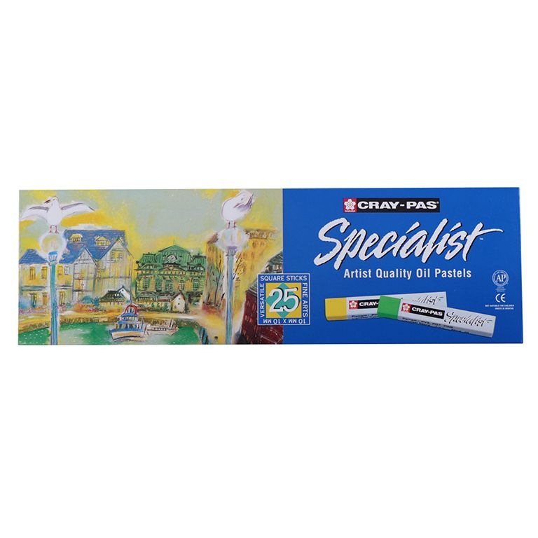 （まとめ買い）サクラクレパス クレパス スペシャリスト 専門家用 25色セット ESP25 [x3]