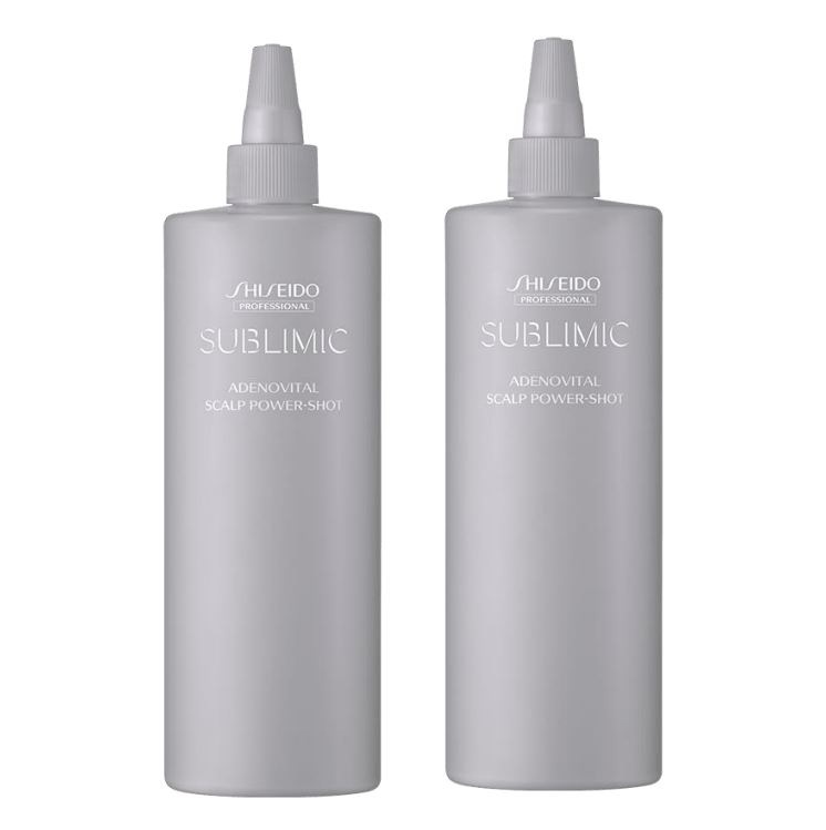 【 正規品 】 サブリミック アデノバイタル スカルプパワーショット 480ml リフィル （詰替用） 【２個】 ボリュームやハリやコシのない髪用