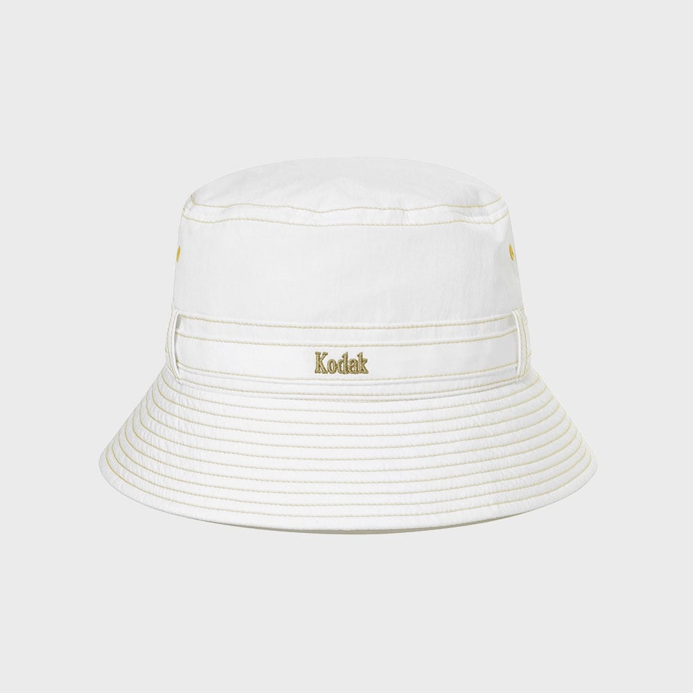 コダックアパレル ナイロン バケットハット IVORY