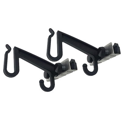 他サイト： 【 メール便不可 】すだれハンガー ７型　SH‐07 2個入【 すだれ 巻き上げ 取り付け金具 フック 金具 】【sudare部材】4903620915050の商品画像