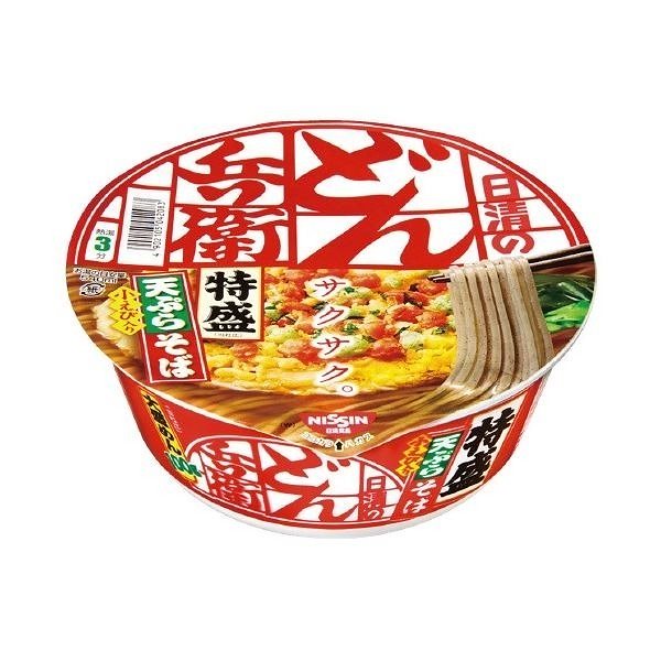（まとめ）日清食品 どん兵衛特盛 天ぷらそば 12食入[x2セット]