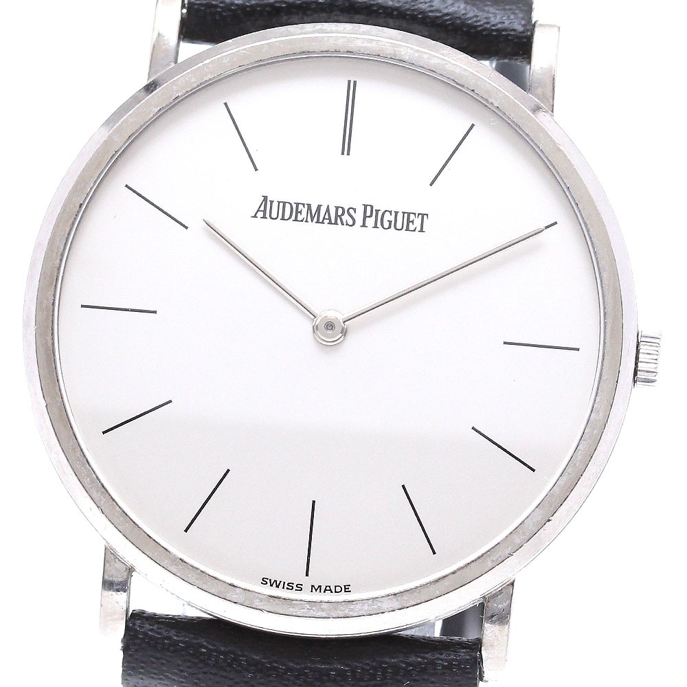 オーデマ・ピゲ AUDEMARS PIGUET K18WG ラウンド cal.2080 手巻き メンズ _839913【中古】