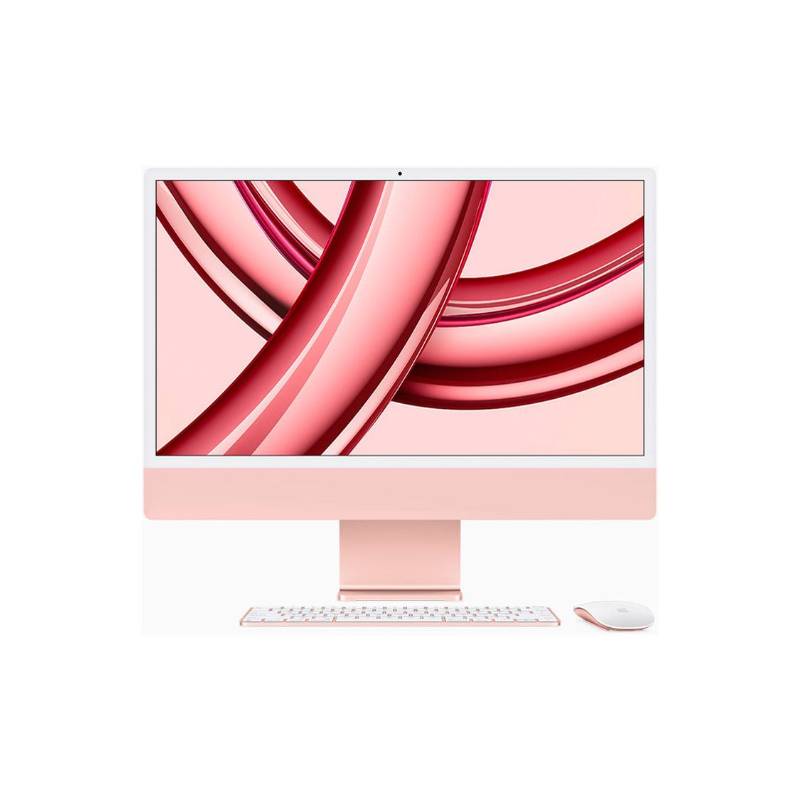 「新品」iM ac 24インチ Reti na 4.5Kディスプレイモデル MQRU3J/A [ピンク] SSD512GB M3チップ
