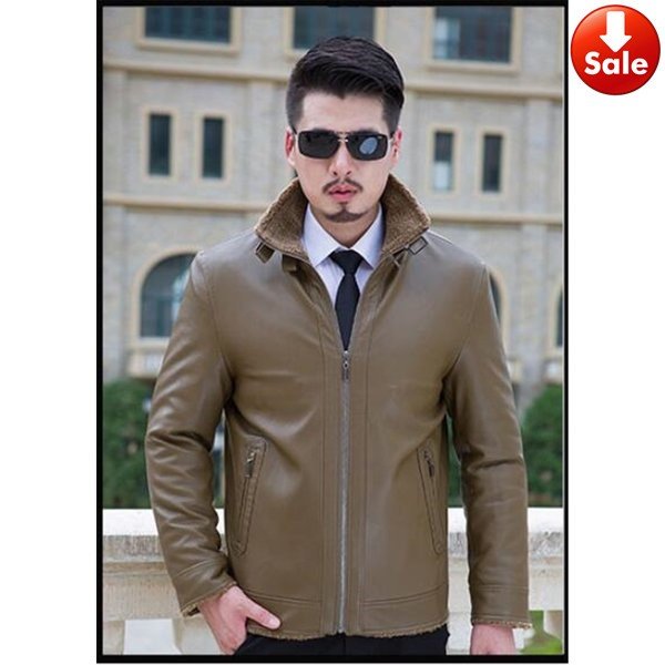 セール　革ジャケット冬　メンズファッション PUジャケット 暖かい　裏ポア　防風防寒 バイクジャケッ