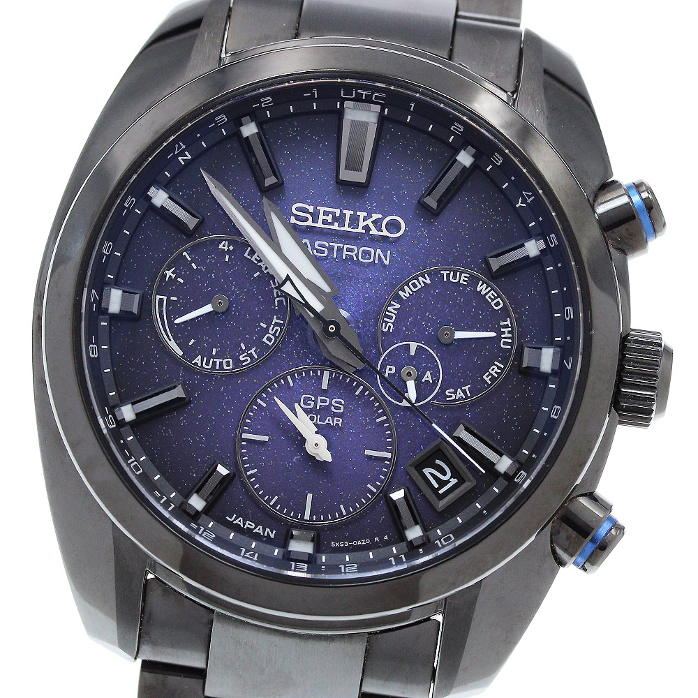 セイコー SEIKO SBXC077/5X53-0BC0 アストロン ネビュラ GPS ソーラー電波 メンズ 良品 箱・保証書付き_905492【中古】
