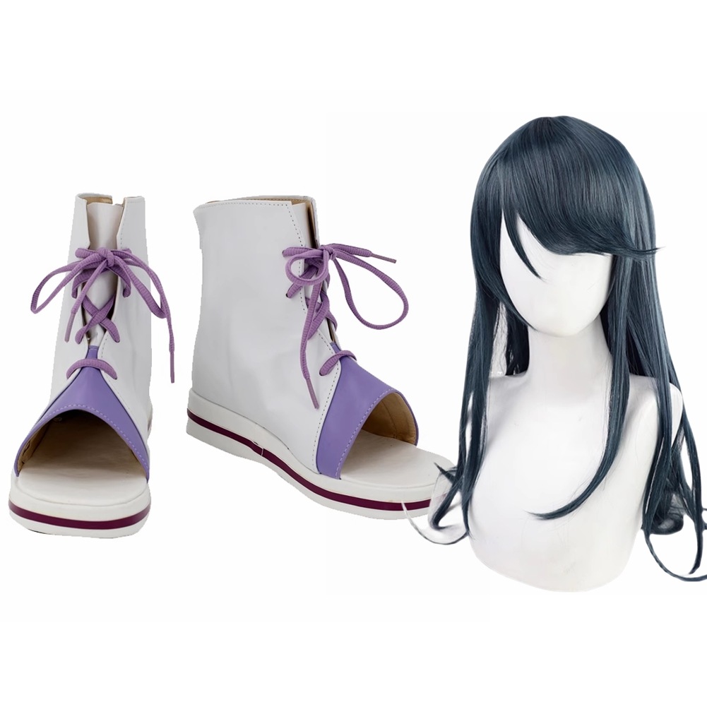 星乃一歌 ほしのいちか コスプレ靴 ブーツ コスプレ ウィッグ付き 演出服 アニメ 祭り ハロウィン クリスマス 学園祭 文化祭 仮装