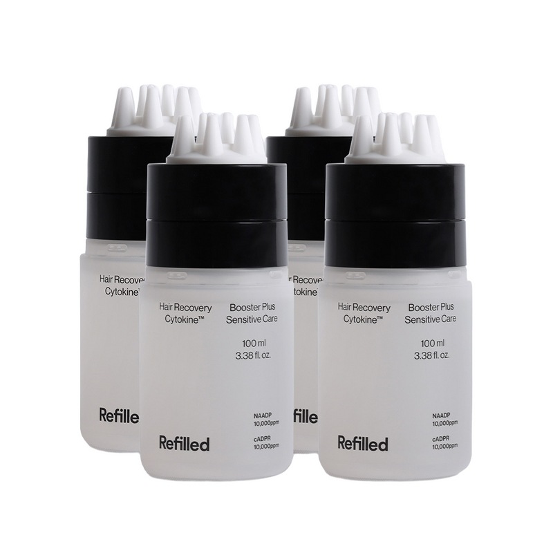 リフィールドサイトカインヘアトニックブースター100ml 4頭頭皮エッセンス脱毛症状緩和