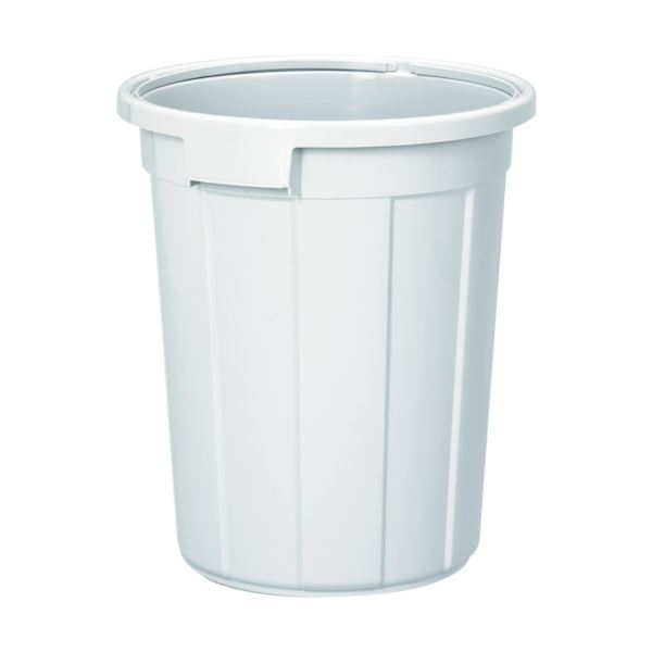 （まとめ）新輝合成 エコペールEM-45本体グレー 00411 1個[x2セット]（フタ別売）