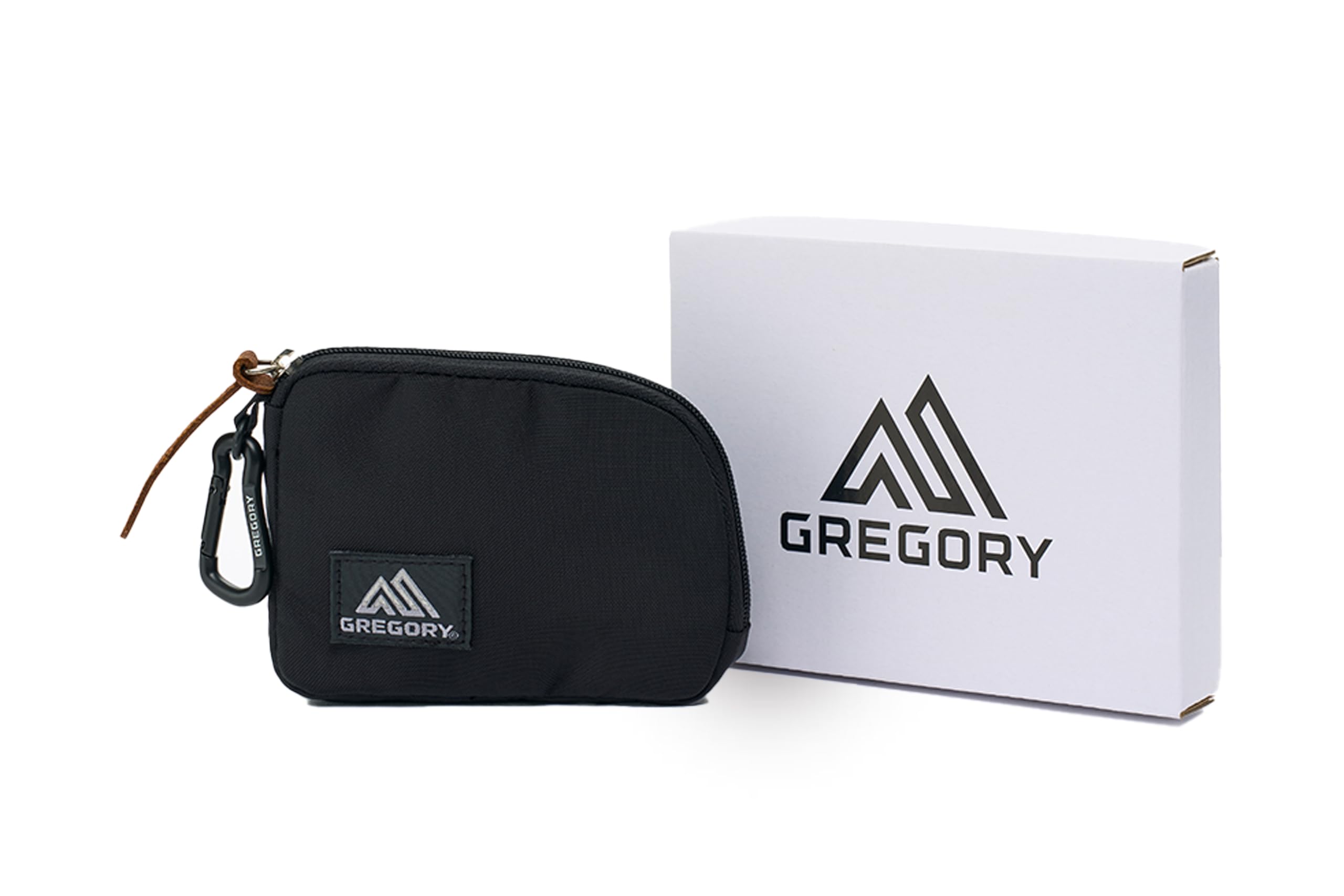 ［グレゴリー］ ギフトセット カードケース ポーチ 【Amazon.co.jp 限定】コインワレット ギフトボックス カラビナ付き ブランドショッパーセット ブラック