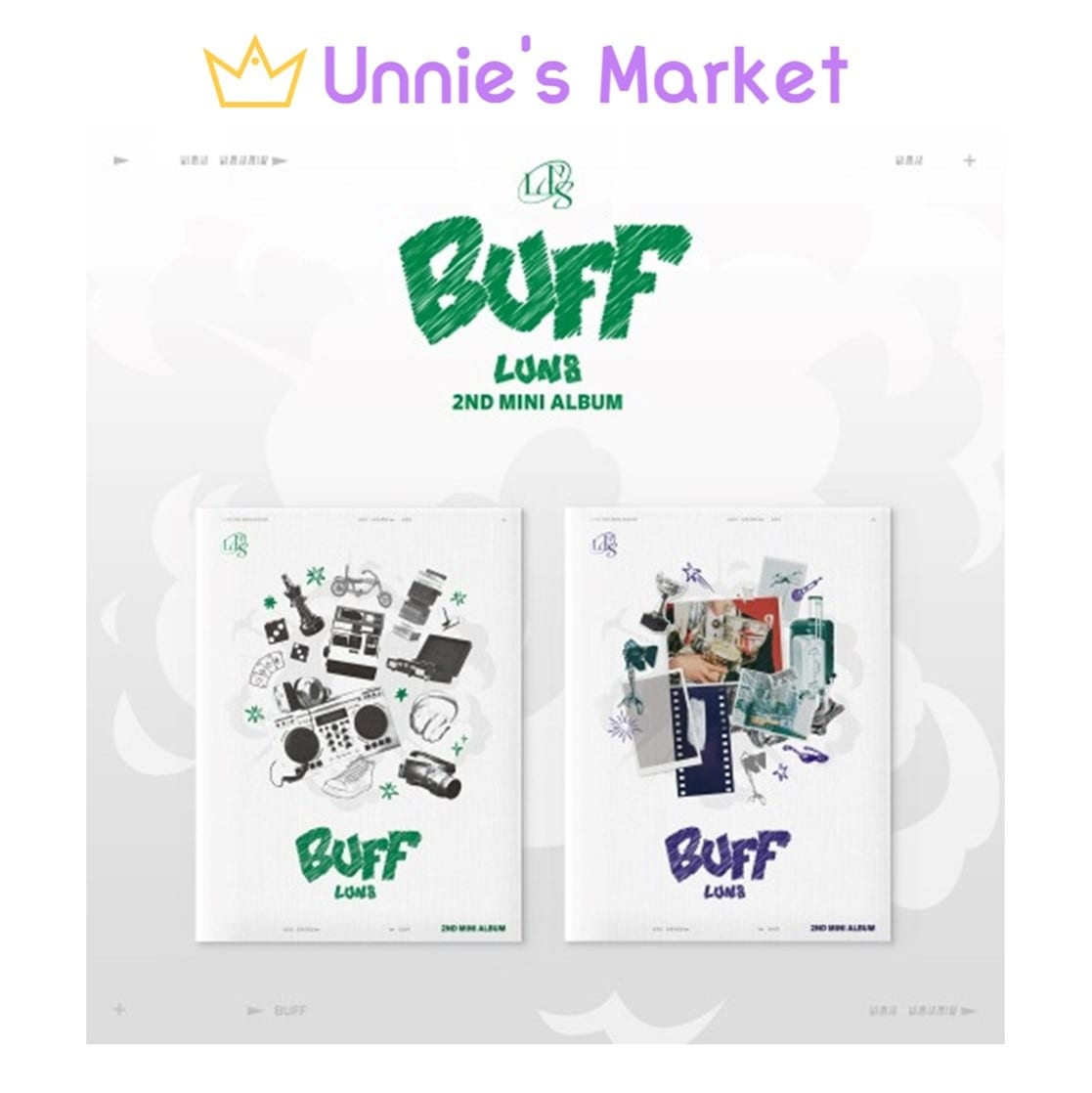 [SET(2EA)] LUN8 [BUFF] (Timecapsule ver./ Visionscope ver.)