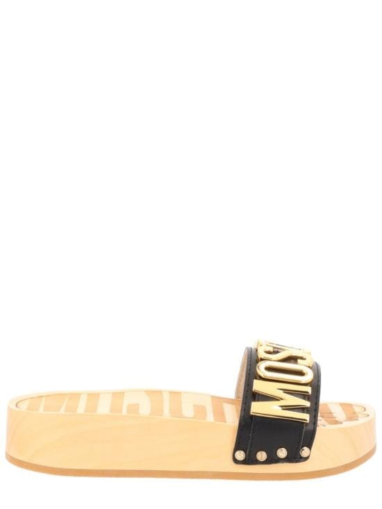 MOSCHINO Women Sandals MA28314Z1O MF0000 Neutrals