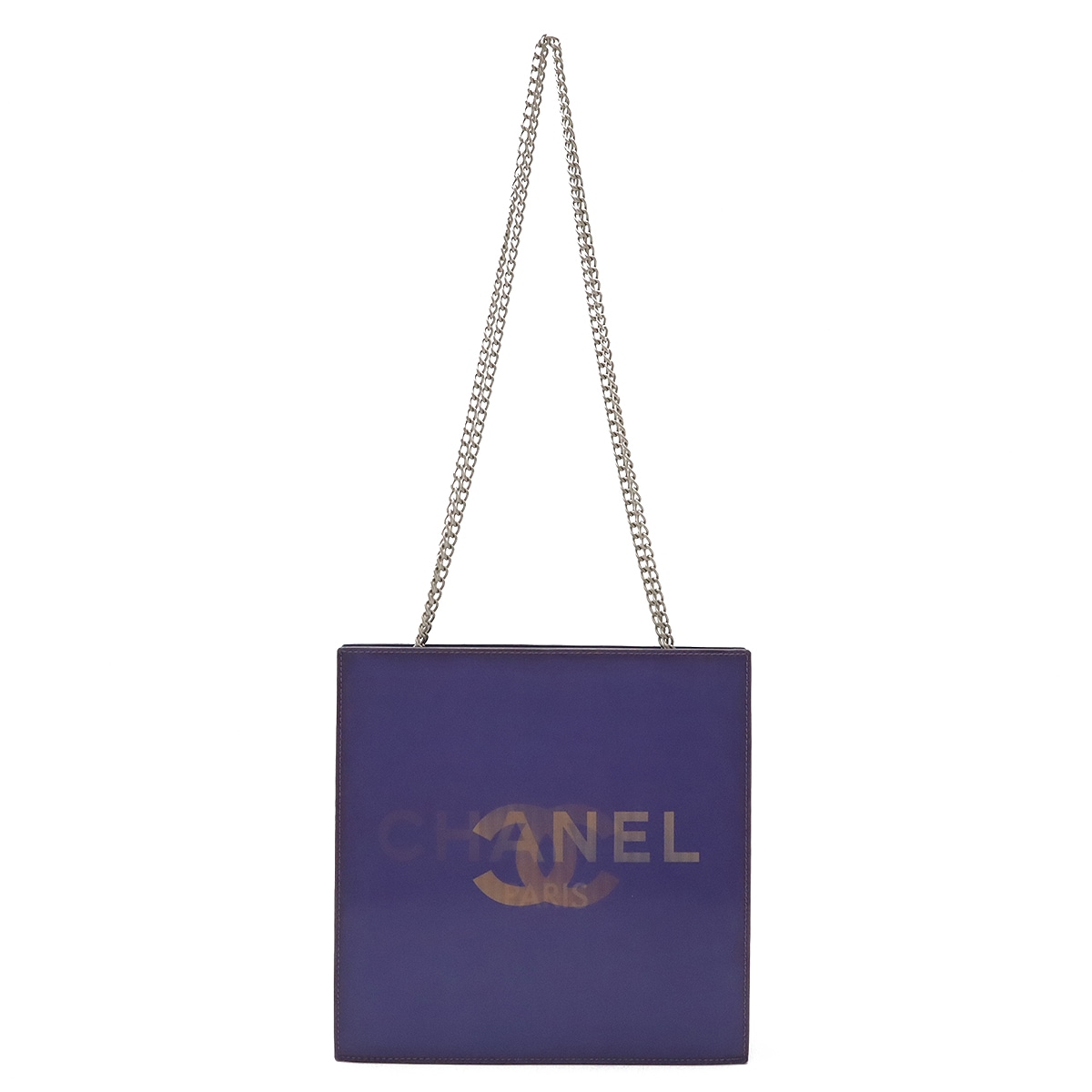 ホログラム ココマーク チェーンショルダー ショルダーバッグ トートバッグ レンチキュラー ビニール パープル 紫 シルバー金 38,870円